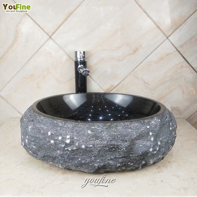 Custom Size Design Hand Carved Bathroom Marble Bathroom Sink Wash Basin