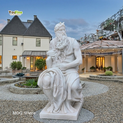 Philosophical Thinker Sculpture University Stone Roman Male Marble Sitting Man Statue