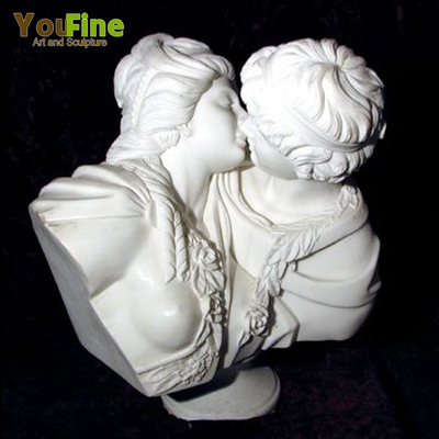 Hand Carved Famous Marble Kiss Statue