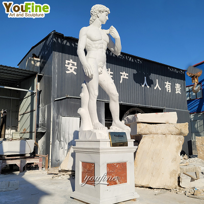 Design Classical Hand Carved Good Price Marble David Statue for Hot Sale