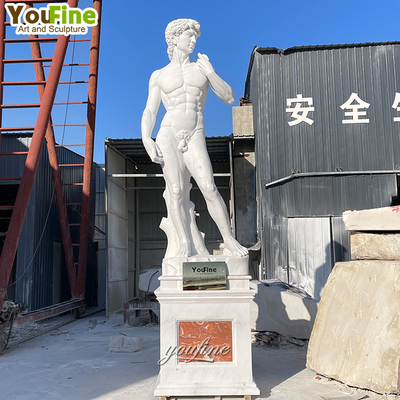 Design Classical Hand Carved Good Price Marble David Statue for Hot Sale