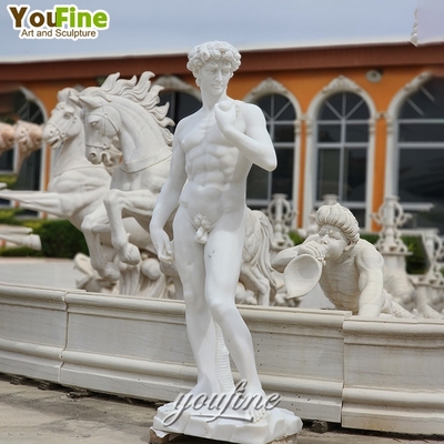Design Classical Hand Carved Good Price Marble David Statue for Hot Sale