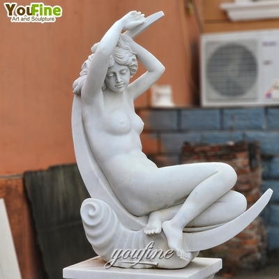 Hot Sale Outdoor Garden Modern Italian Female Marble Sculpture Statue