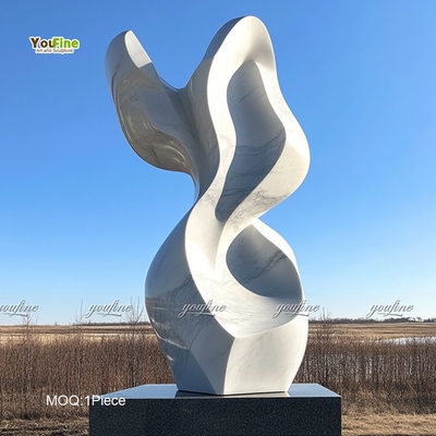 Large Size Modern Design Abstract Stylish Marble Statue