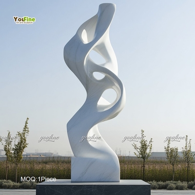 Large Size Modern Design Abstract Stylish Marble Statue